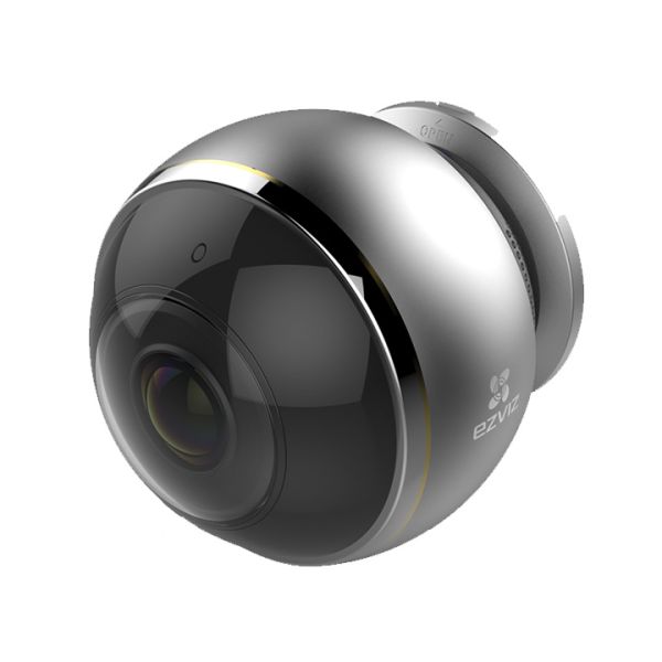 Миниатюрная панорамная IP-камера 3Мп Ezviz C6P (1.2 мм) c эффектом «рыбий глаз»