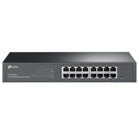 Коммутатор Easy Smart TP-Link TL-SG1016DE с 16 гигабитными портами