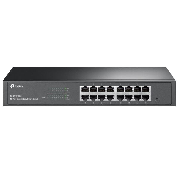 Коммутатор Easy Smart TP-Link TL-SG1016DE с 16 гигабитными портами