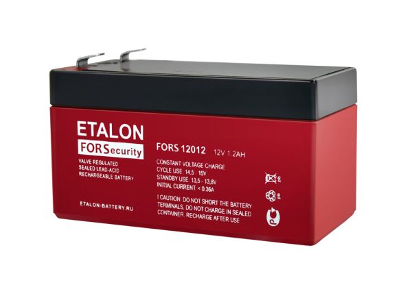 Аккумулятор Etalon FORS 12012 (12В 1.2 А∙ч)