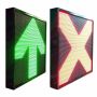 Светодиодный односекционный светофор Инфопаркинг ИС-Р4/8Q8/220/MATRIX (Р4/220/MATRIX), 640 мм