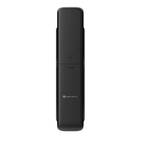 Электронный замок биометрический Solity GP-4000BK Dark Silver, распознавание по отпечатку пальца, двухригельный