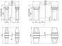 Раздвижной турникет Magnetic MPH 520 мм, с высокими створками 1200 мм