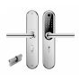 Электронный биометрический замок Novilock Home Plus v.4239 silver, под DIN цилиндр,IP55