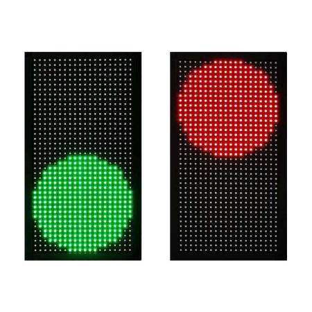 Светодиодный двухсекционный светофор Инфопаркинг ИС-1/MATRIX(1Q8/220/160Х32/УНИВ.)