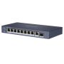 Неуправляемый 10-портовый Hi-PoE коммутатор HikVision DS-3E0510HP-E
