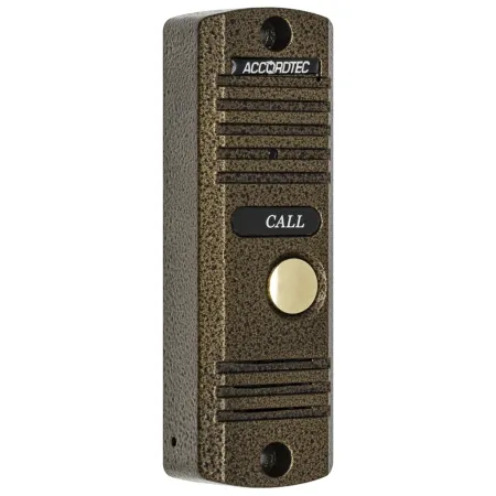 Вызывная панель AccordTec AT-VD305N BZ бронза, с видеокамерой Вызывная панель AccordTec AT-VD305N BZ бронза, с видеокамерой