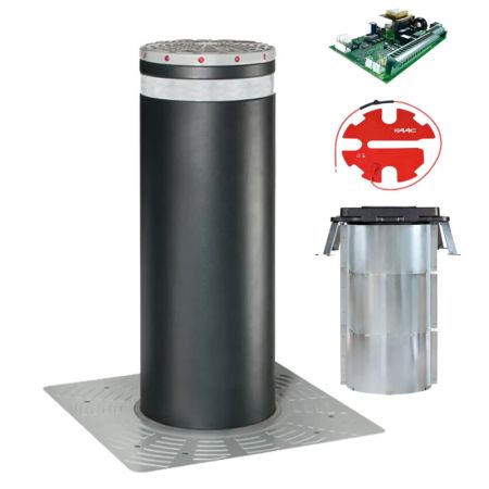 Комплект автоматического противотаранного барьера FAAC J275 HA 2K20 INOX 800 мм из нерж.стали