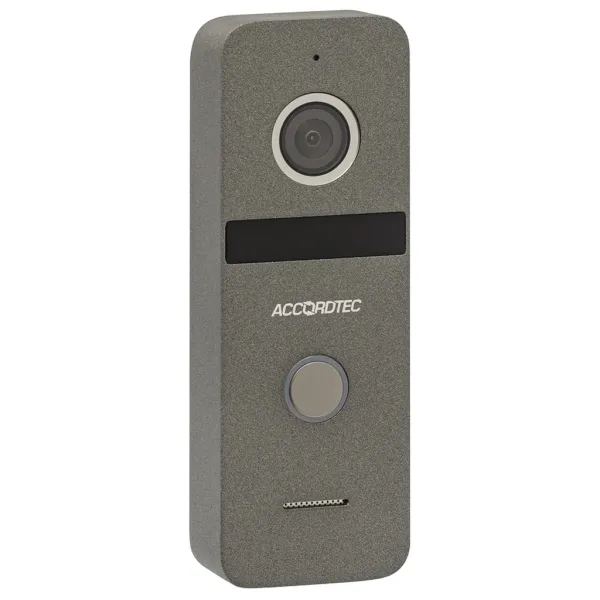 Вызывная панель AccordTec AT-VD A309H GR темно-серый, с видеокамерой Вызывная панель AccordTec AT-VD A309H GR темно-серый, с видеокамерой
