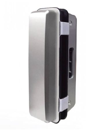 Ответная часть LocPro TD100 для замка GL725 для стеклянных распашных дверей монтажными пластинами