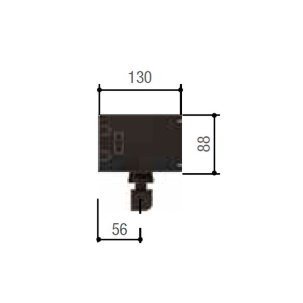 Привод Came FLUO-SW3 Spring, короб 540 мм, вес створки до 300 кг (818SW-0140)