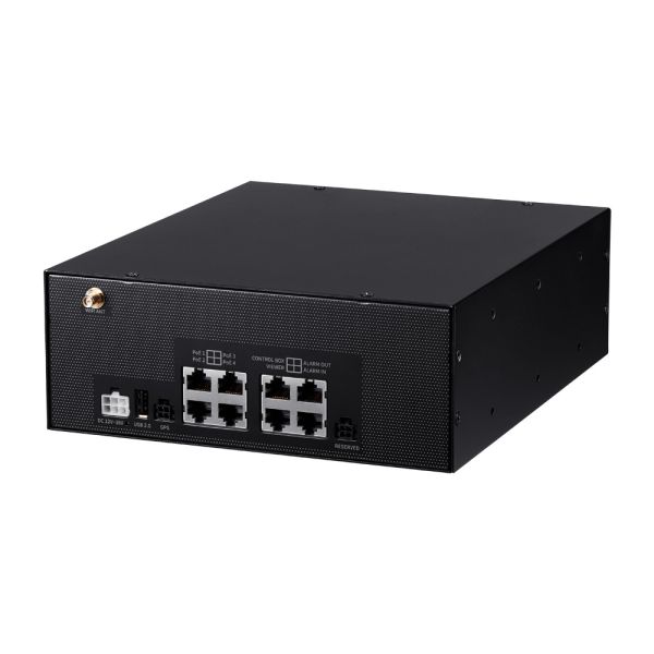 IP-видеорегистратор 4-канальный Wisenet TRM-410S в промышленном исполнении