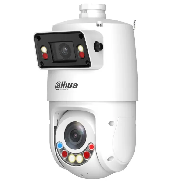 Двойная PTZ видеокамера 4Мп Dahua DH-SDT4E225-4F-GB-A-PV1-0280-S2 с ИИ и активным сдерживанием Двойная PTZ видеокамера 4Мп Dahua DH-SDT4E225-4F-GB-A-PV1-0280-S2 с ИИ и активным сдерживанием