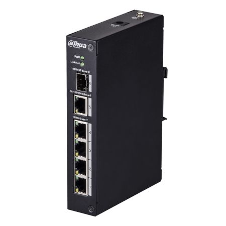 Коммутатор 4-портовый Dahua DH-PFS3106-4T, неуправляемый