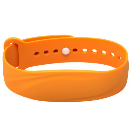 Силиконовый RFID-браслет Mifare 1k 4/7 byte UID, с застежкой