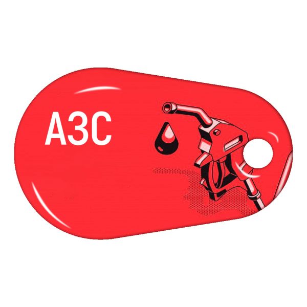 Бесконтактный RFID-брелок SMARTTAG Temic T5557, перезаписываемый