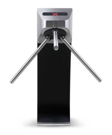 Турникет-трипод моторизованный PERCo TTR-10АB из нержавеющей стали, с автоматическими планками Антипаника Турникет-трипод моторизованный PERCo TTR-10АB из нержавеющей стали, с автоматическими планками Антипаника
