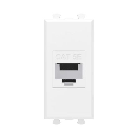 Компьютерная розетка RJ 45 DKC 4400661, без шторки, модульная, кат.5е, Avanti