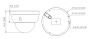 Сетевая купольная IP-видеокамера 4Мп Dahua DH-IPC-HDBW2441RP-ZS с ИИ