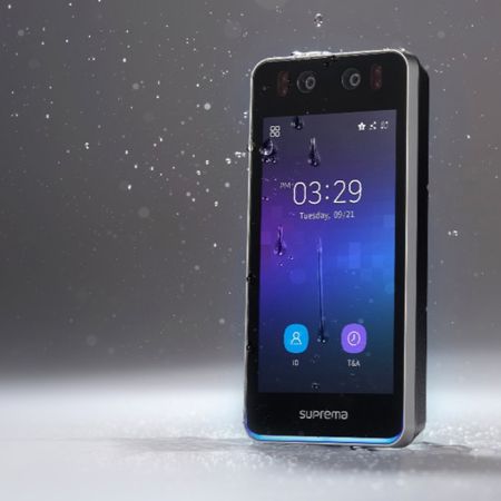 Биометрический терминал СКУД Suprema BioStation 3 BS3-AWPB, с Wi-Fi и PoE+