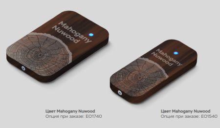 Считыватель бесконтактных карт ESMART® Reader LITE серии STONE Mullion, Silverite
