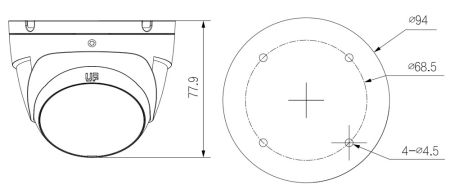 HD-CVI видеокамера 2Мп Dahua DH-HAC-T2A21P-U-0280B, IP67, с ИК-подсветкой до 30 м HD-CVI видеокамера 2Мп Dahua DH-HAC-T2A21P-U-0280B, IP67, с ИК-подсветкой до 30 м