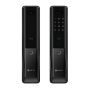 Электронный замок биометрический Face ID Solity GP-6000BAK Black, распознавание по лицу, двухригельный