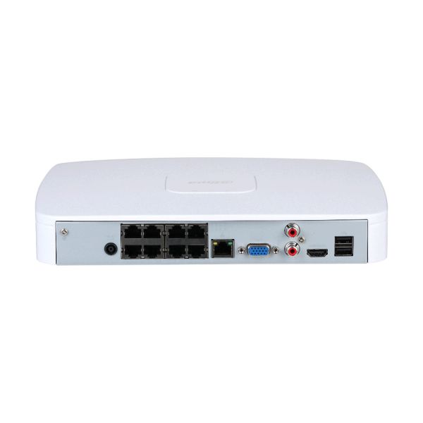 PoE-видеорегистратор 16Мп 8-канальный WizSense Dahua DHI-NVR4108-8P-EI