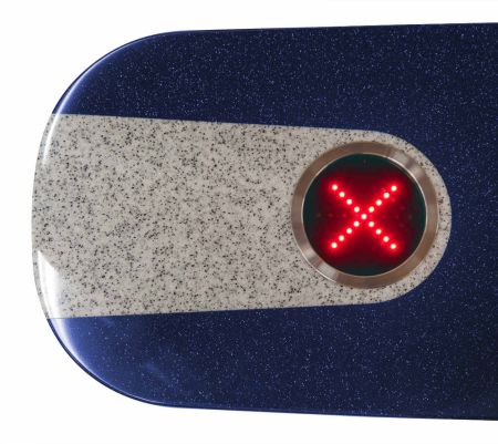 Турникет-трипод тумбовый PERCo-TTD-03.1S из нержавеющей стали (с планками)