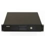 Полка для документов Hyperline TDR3-2U-460-RAL9004 с замком, 2U