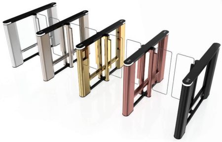 Боковой модуль скоростного распашного турникета Cominfo EasyGate Elite-S-1W