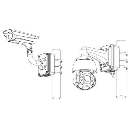 Монтажная коробка Dahua DH-PFA126 Монтажная коробка Dahua DH-PFA126