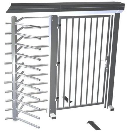 Калитка для полноростового турникета Gotschlich Pedestrian Gate ECCO-S
