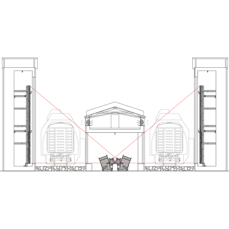 Железнодорожный инспекционно-досмотровый комплекс СТ-2935Т-2 Железнодорожный инспекционно-досмотровый комплекс СТ-2935Т-2
