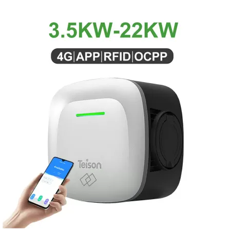 Зарядное устройство для электромобиля Teison EVC22 Smart Home Wallbox Ev Charger, Type 2 380 В 22кВт Зарядное устройство для электромобиля Teison EVC22 Smart Home Wallbox Ev Charger, Type 2 380 В 22кВт