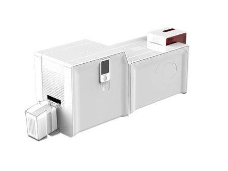 Принтер Evolis Primacy Simplex с модулем двухсторонней ламинации, USB & Ethernet, (цвет панели - красный), CardPresso XXS