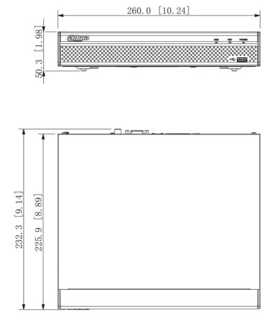 IP-видеорегистратор 4-канальный PoE Dahua DHI-NVR2104HS-P-S3