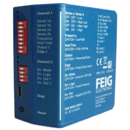 Контроллер индукционной петли Feig VEK MNE2-R24-C
