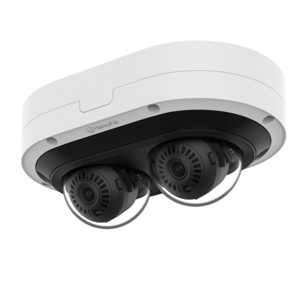Мультисенсорная IP-видеокамера 2х 2Мп Wisenet PNM-7082RVD с 2-мя моторизованными объективами 3-6 мм