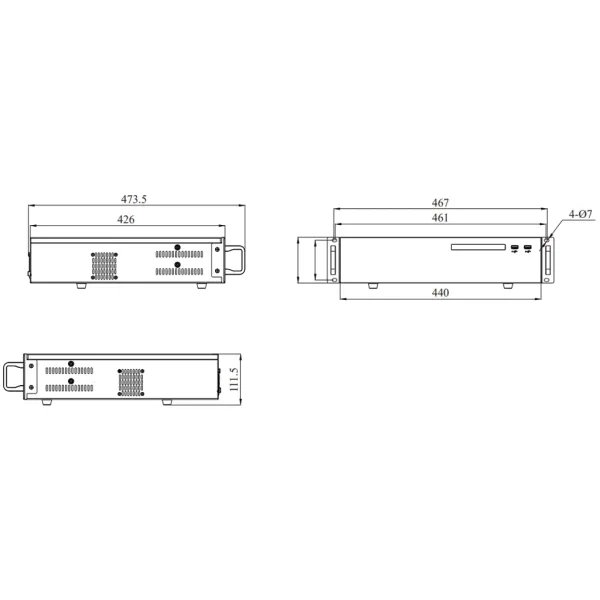 IP-видеорегистратор 64-канальный RVi-2NR64861 IP-видеорегистратор 64-канальный RVi-2NR64861