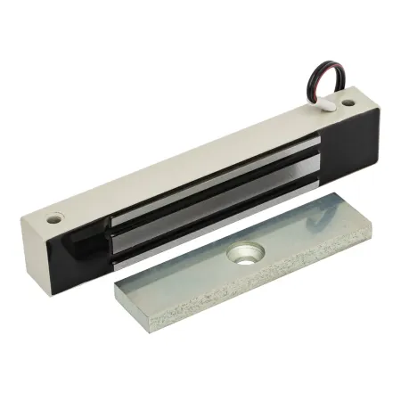 Электромагнитный замок AccordTec ML-100K с уголком, серый Электромагнитный замок AccordTec ML-100K с уголком, серый