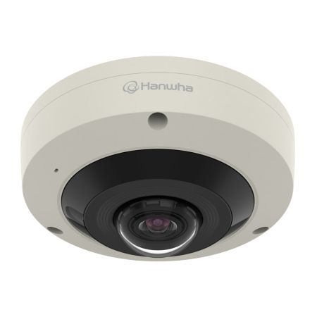 Панорамная антивандальная Fisheye IP-видеокамера 6Мп Wisenet XNF-8010RVM (1.6 мм) с транспортным сертификатом