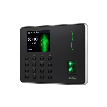Биометрический терминал учёта рабочего времени ZKTeco WL10 со сканером отпечатков пальцев и Wi-Fi
