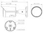 IP-видеокамера уличная 4Мп Dahua DH-IPC-HFW2449SP-S-LED-0280B