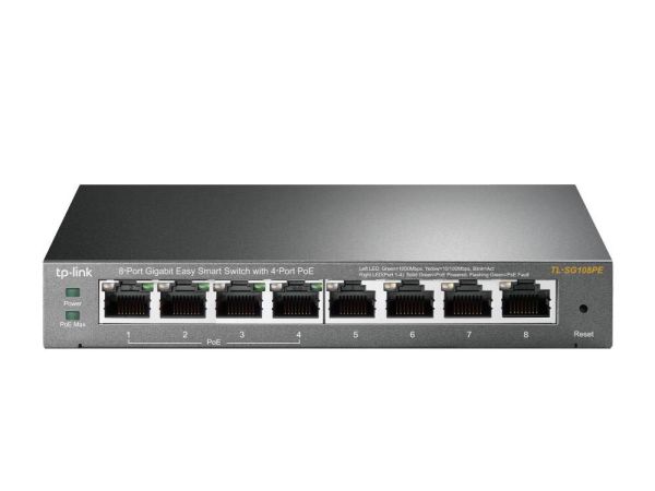 Коммутатор TP-Link TL-SG108PE