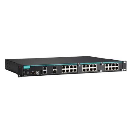 Коммутатор управляемый Moxa IKS-6726A-2GTXSFP-48-T 2 уровня, в стойку