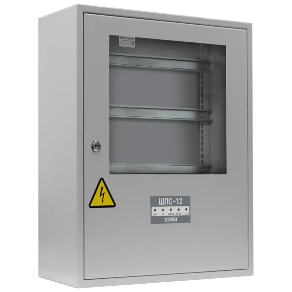 Шкаф ШПС-12 исп.11 с окном, для монтажа средств пожарной автоматики