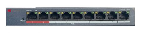 Неуправляемый PoE-коммутатор 8 PoE HiWatch DS-S908P(B)