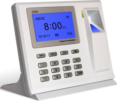 Портативная биометрическая система учета рабочего времени Anviz D200