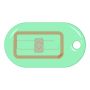Бесконтактный RFID-брелок SMARTTAG Caramel Em-Marine, прозрачный